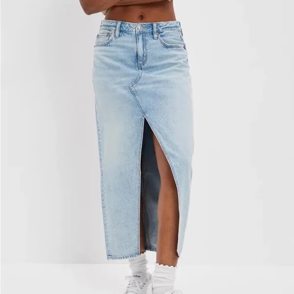 American Eagle Outfitters Blue Denim Skirt